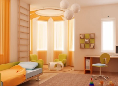 Ecopintura - Habitación infantil